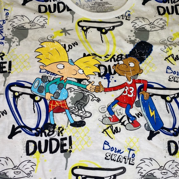 Nickelodeon Hey Arnold Men's Gerald and Arnold Thu - Picture 3 of 5